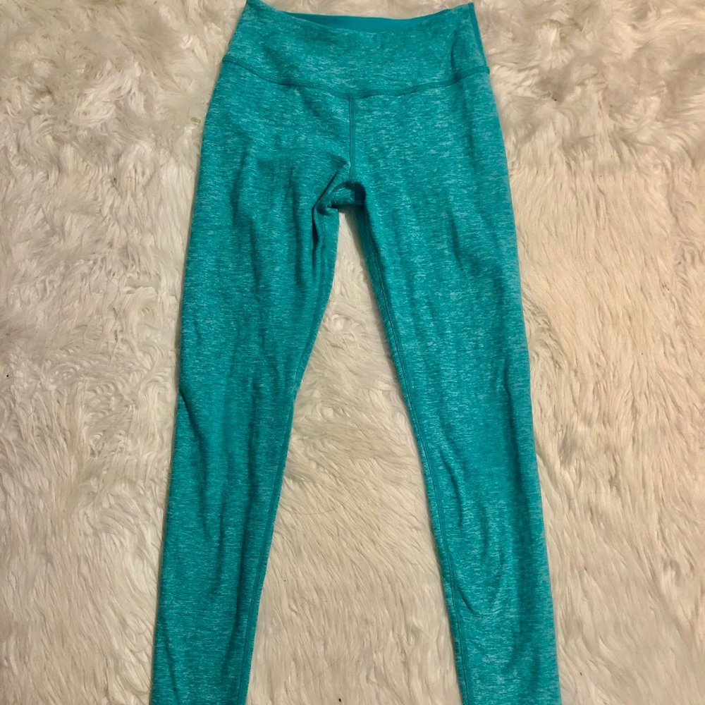 Beyond Yoga teal leggings XS